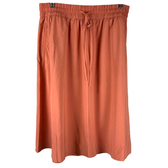 Athleta Arrival Skirt Orange Style 586857 Women's Size 20 New With Tags - Picture 3 of 11